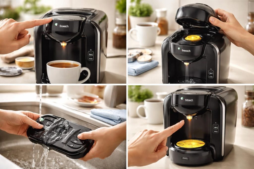 découvrez comment réinitialiser facilement votre machine tassimo bosch grâce à notre guide étape par étape simple et rapide. suivez nos instructions pour résoudre vos problèmes en un rien de temps.