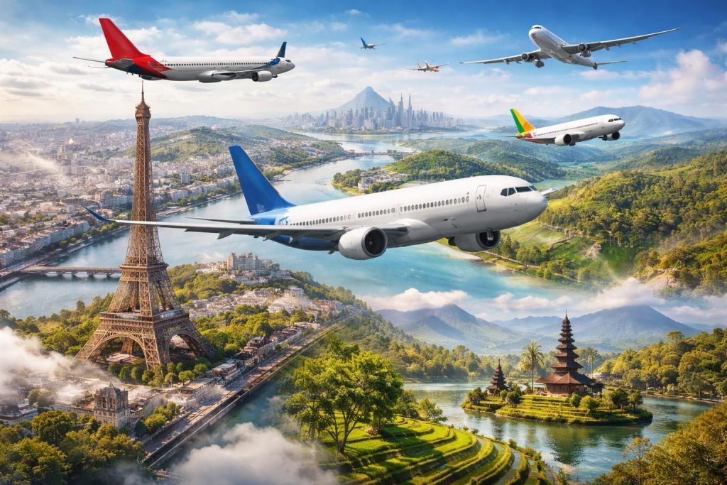 découvrez le temps de vol entre paris et bali, les compagnies aériennes disponibles, et les options d'escales pour organiser au mieux votre voyage.