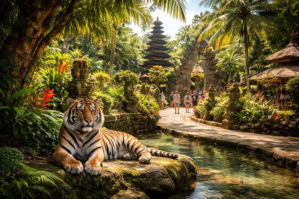 découvrez le bali zoo, un parc animalier exceptionnel offrant une rencontre rapprochée avec une faune exotique dans un cadre naturel et familial. parfait pour toute la famille !