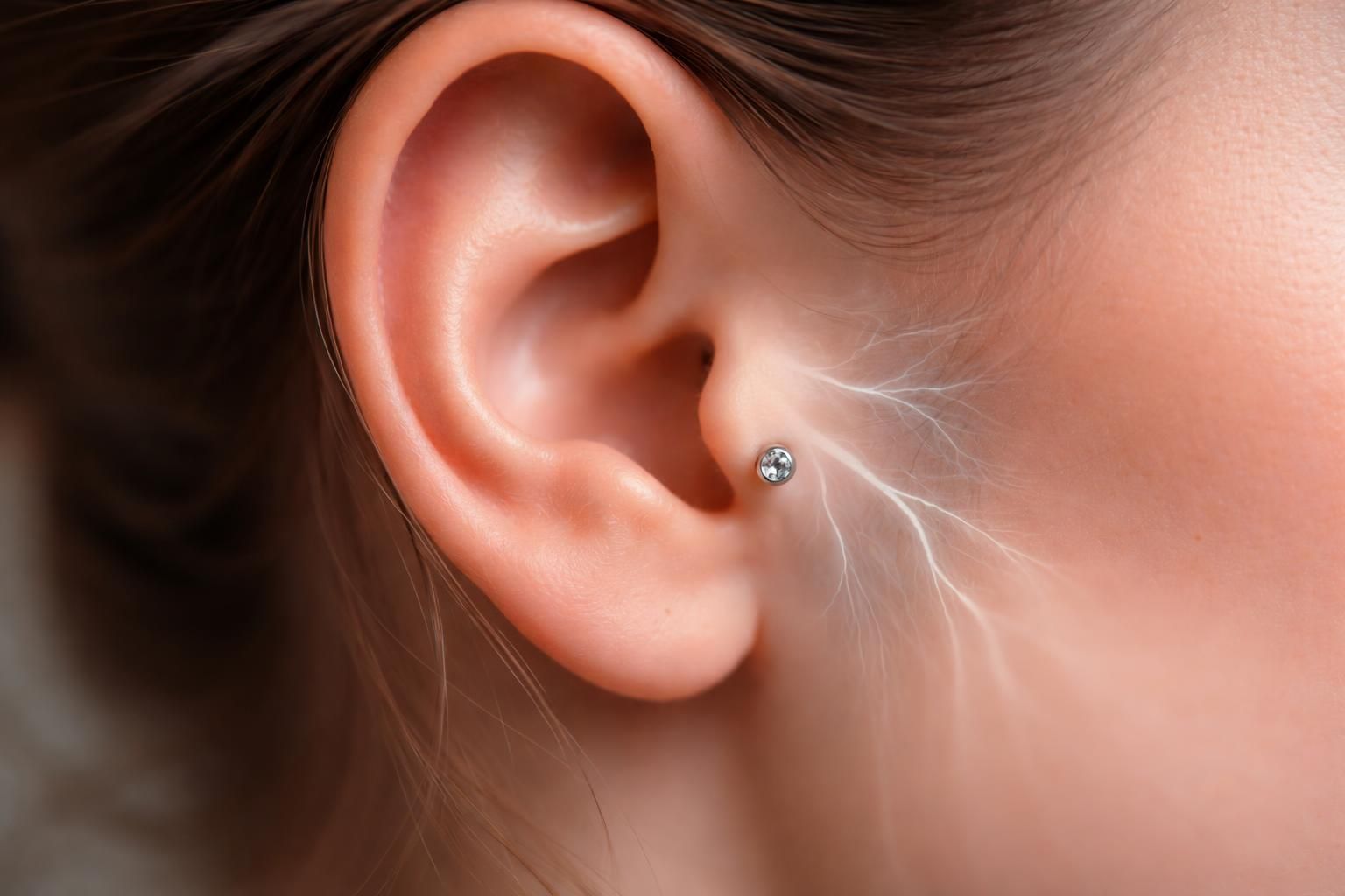 Piercing tragus risques paralysie