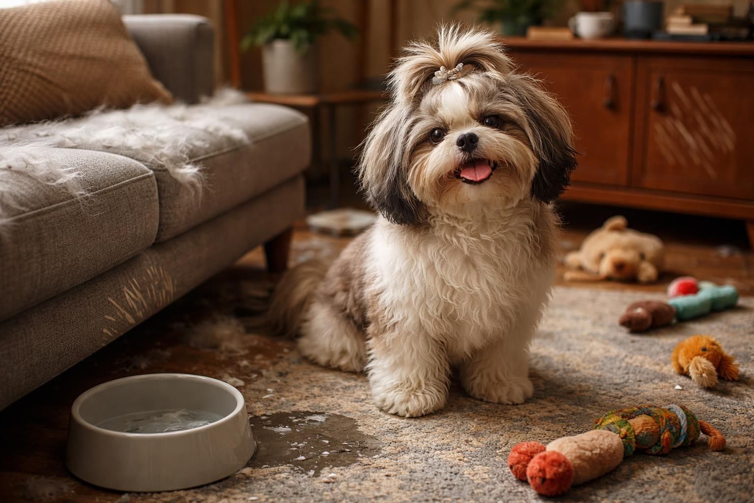 15 raisons de ne pas adopter un Shih Tzu : La vérité derrière la peluche