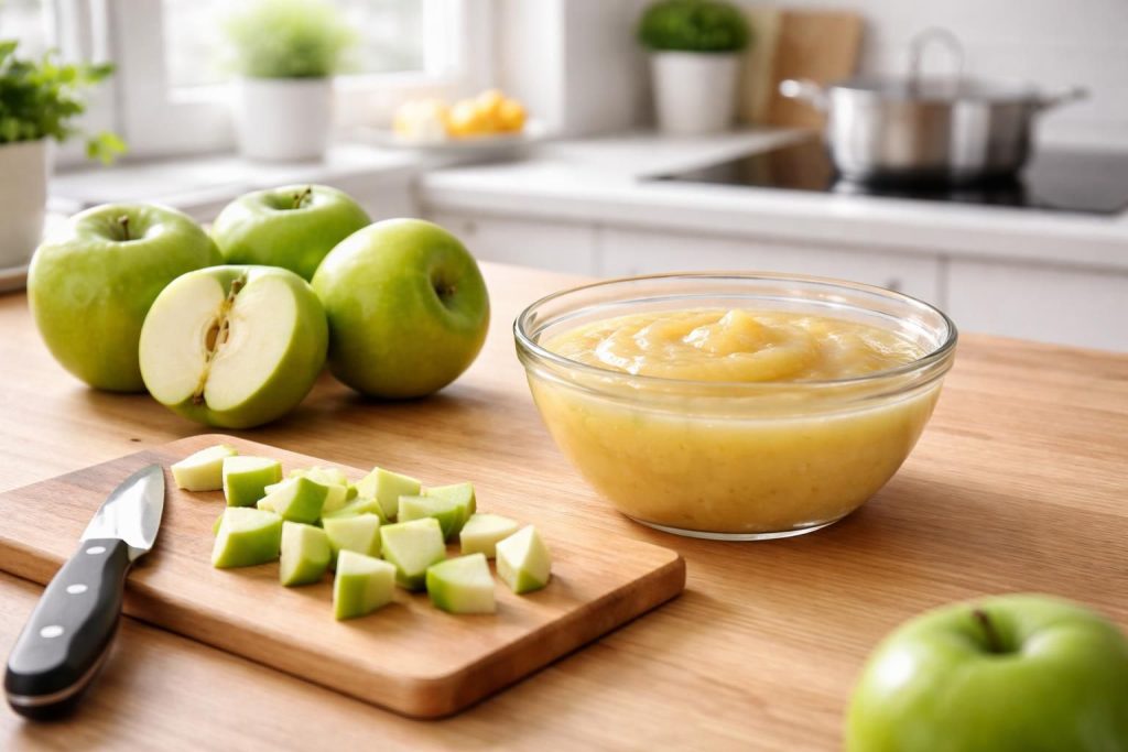 découvrez comment faire une délicieuse compote avec des pommes vertes, leurs avantages et des astuces pour réussir cette recette simple et savoureuse.